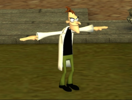 Dr. Doofenshmirtz модель игрока и NPC