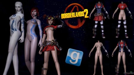 Borderlands Ladies Pack мод