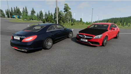 BeamNG drive "Mercedes-Benz CLS Class C218 скачать